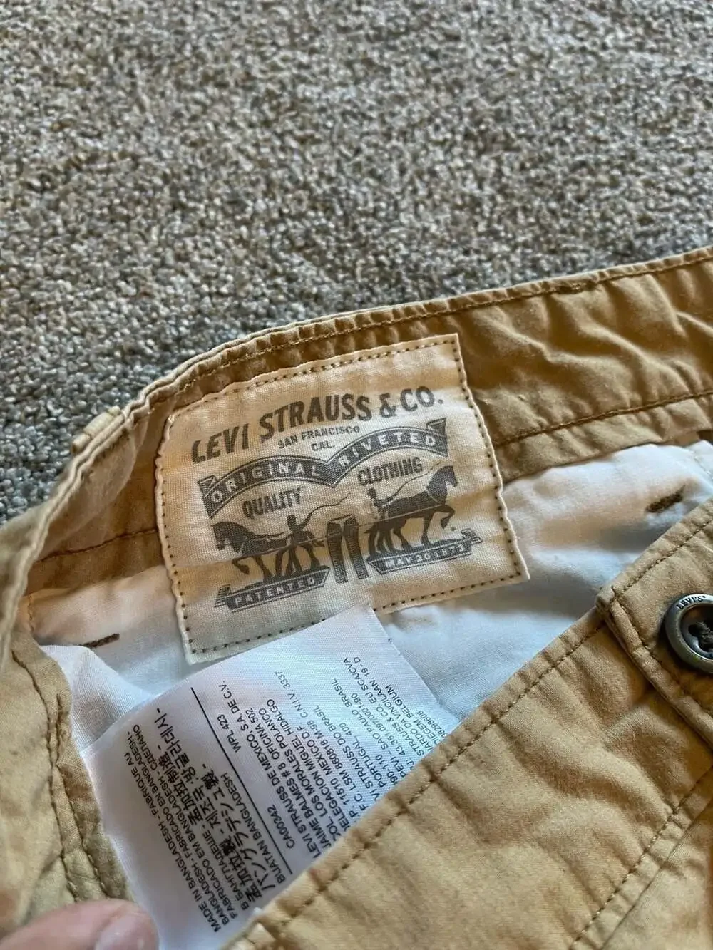 Levis levi cargo